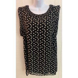 NEW Max Studio Sleeveless Blouse Size XL